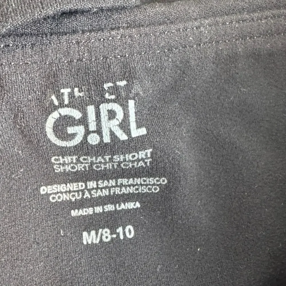 Athleta girl chitchat short shorts bundle size 8/10